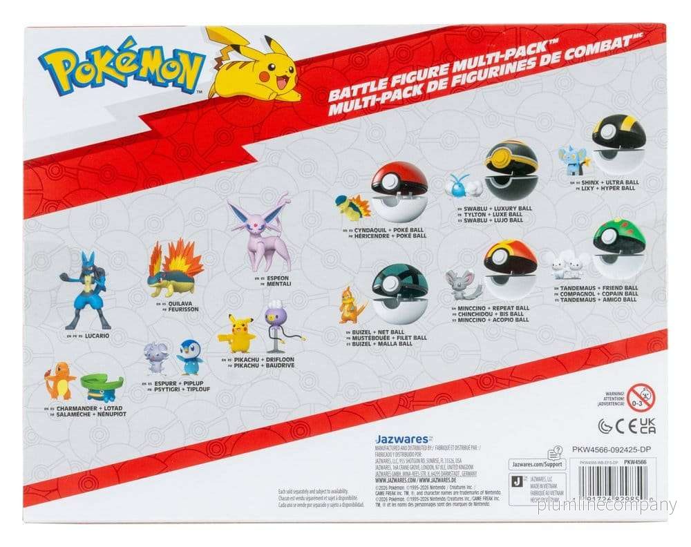Pokémon Battle Figure 6-Pack - Bild 2