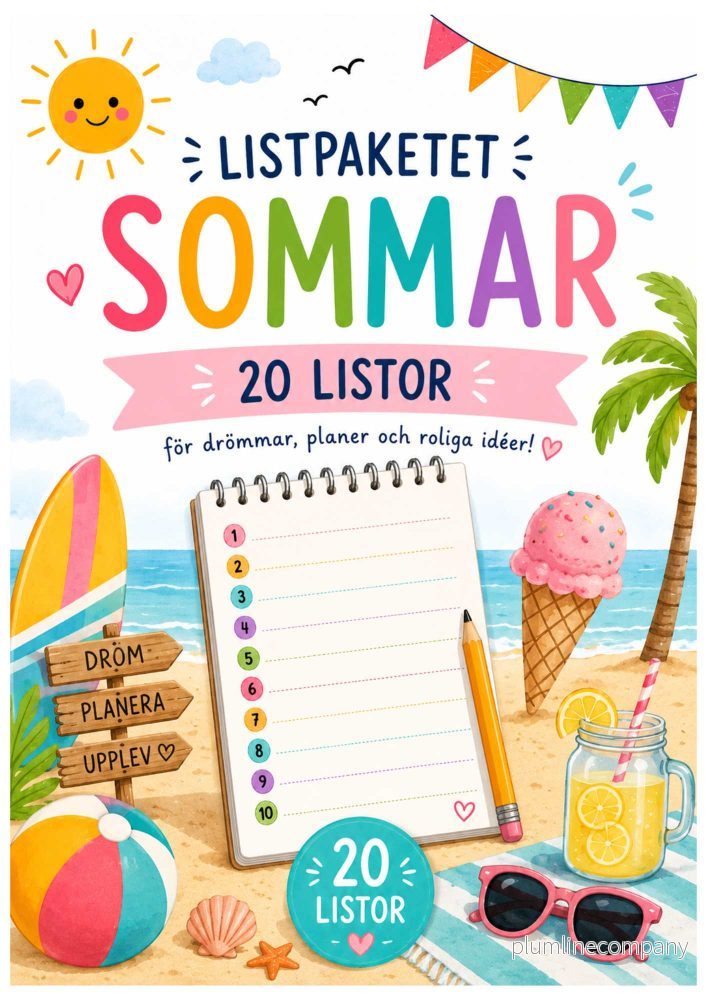 Listpaket – Sommar Listpaket – Sommar