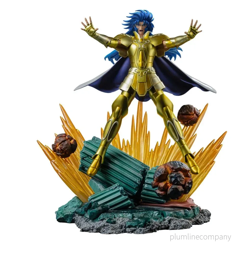 Saint Seiya Art Scale Figur 1/10 Gemini Saga 26 cm – Detaljerad samlarfigur i hög kvalitet - Bild 2