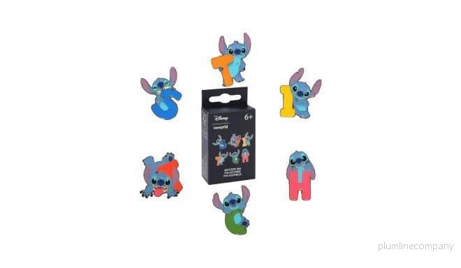 Lilo & Stitch by Loungefly Emaljpins Blind Box - Brev och Posing - 18 stycken