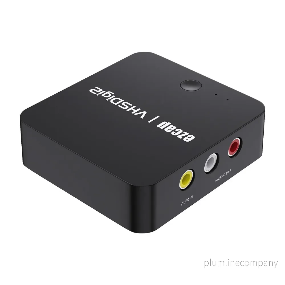 Ezcap181P Ljud- och videoinspelningsbox VHS VCR DVD-konverterare till mp4 Ezcap181P Ljud- och videoinspelningsbox VHS VCR DVD-konverterare till mp4