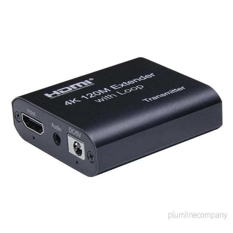 NÖRDIC HDMI Cat6 förlängning 120m 4K30Hz HD med loop EDID funktion HDMI Extension NÖRDIC HDMI Cat6 förlängning 120m 4K30Hz HD med loop EDID funktion HDMI Extension