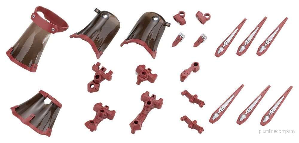 Kotobukiya M.S.G. Model Kit Accessory Set Mission Cloak Deep Red Ver. 4 cm Kotobukiya M.S.G. Model Kit Accessory Set Mission Cloak Deep Red Ver. 4 cm
