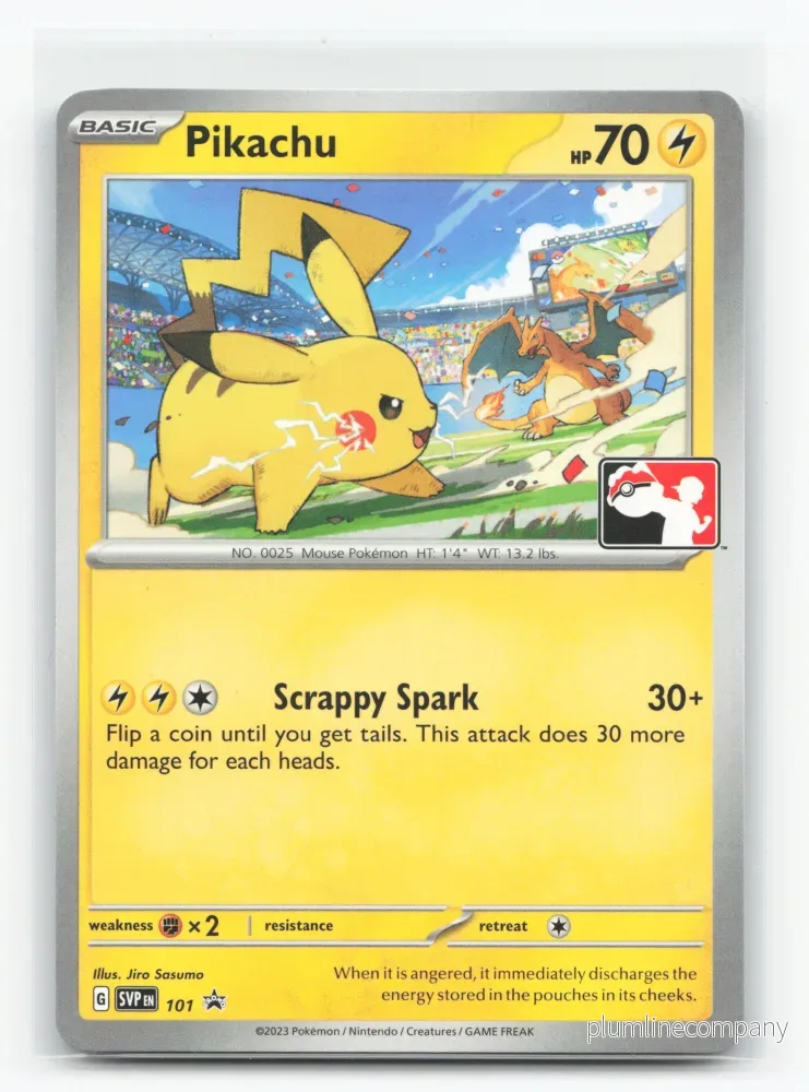 Pikachu 101 – Scarlet & Violet Black Star Promos