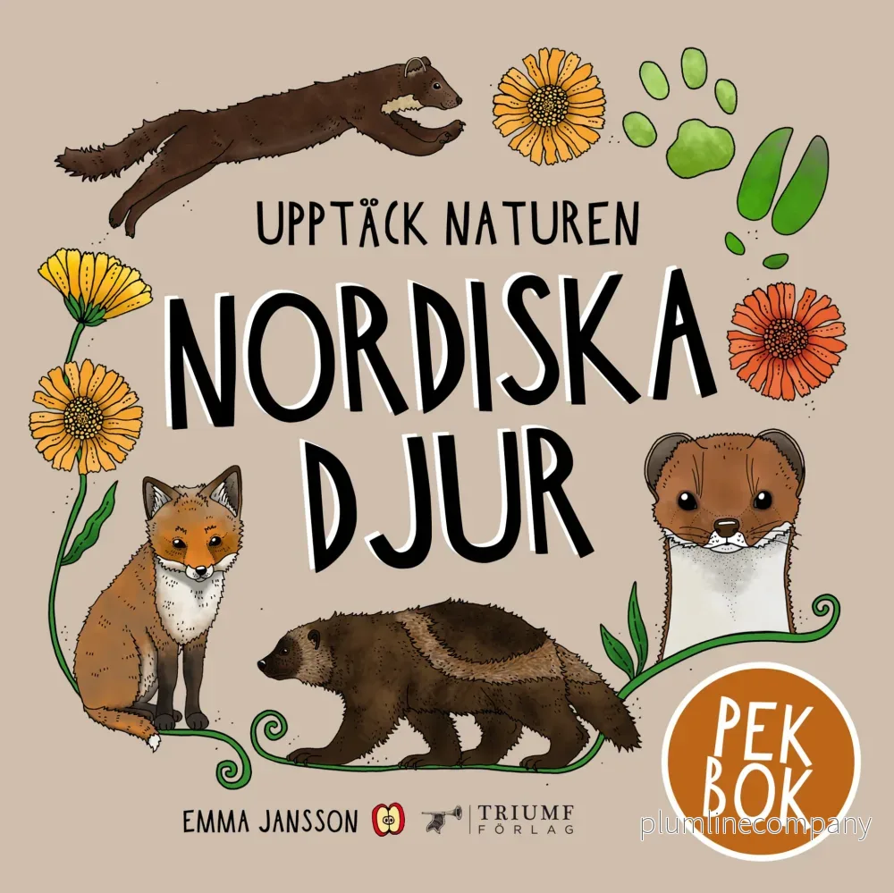 Pekbok – Upptäck naturen Nordiska djur