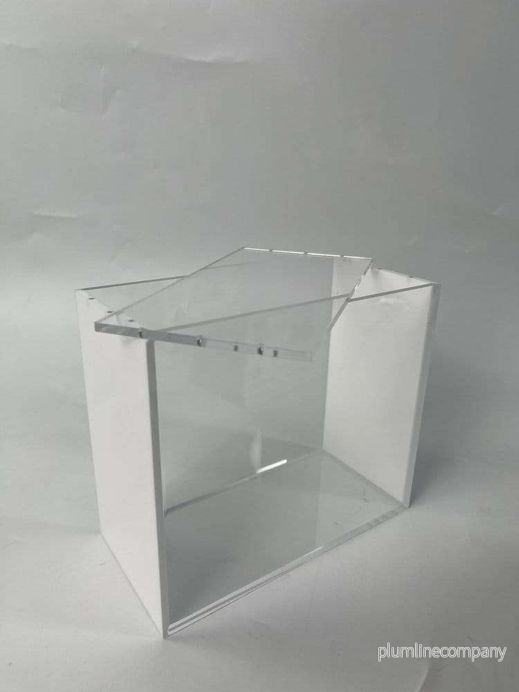 Evoretro magnetiskt displaycase i akryl för ETB med färgade sidor - vit - Bild 3