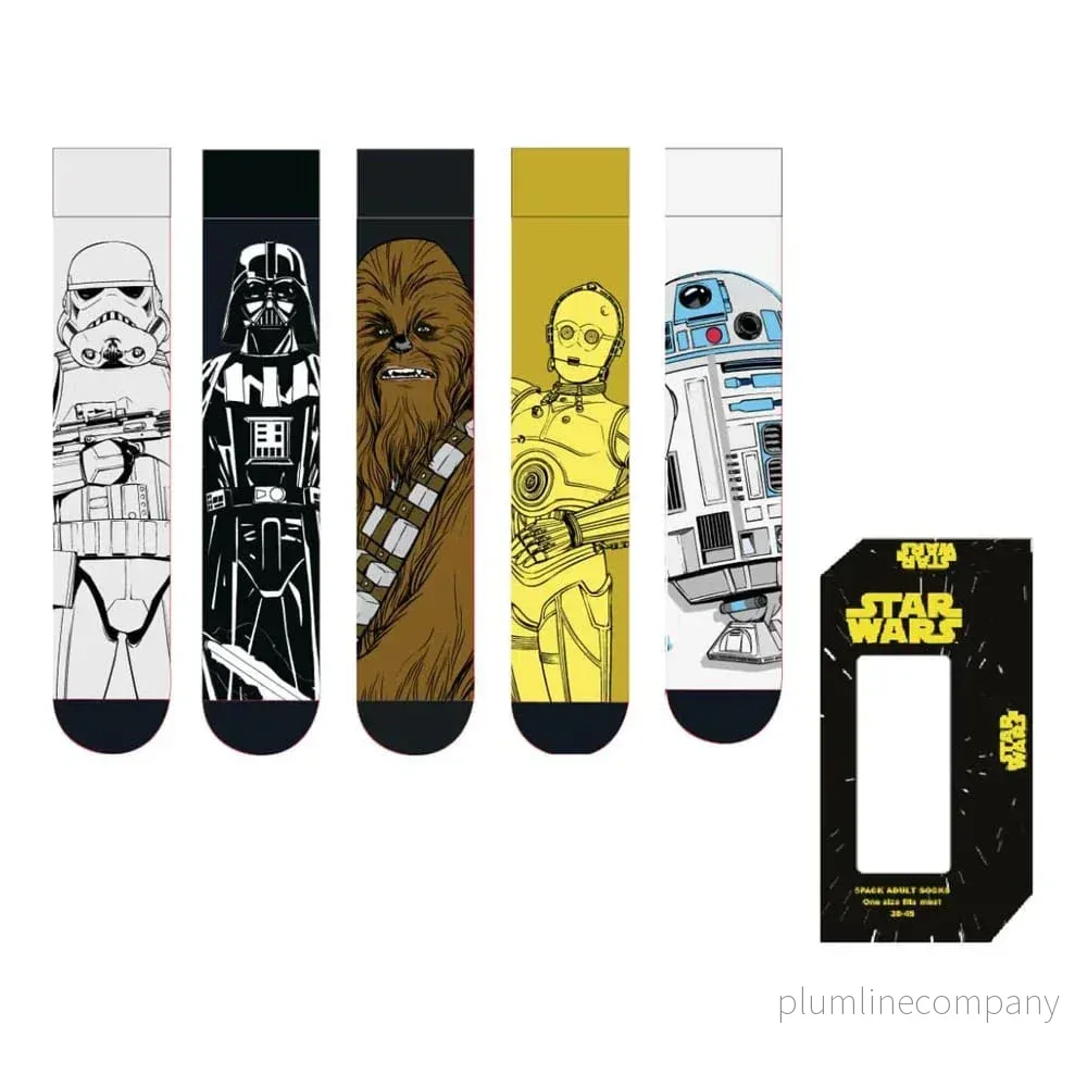 Star Wars Strumpor 5-Pack 38-45 Star Wars Strumpor 5-Pack 38-45