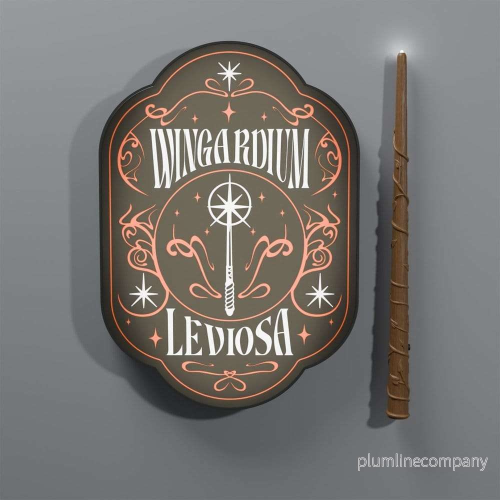 Harry Potter-lampa Wingardium Leviosa 17 cm Harry Potter-lampa Wingardium Leviosa 17 cm