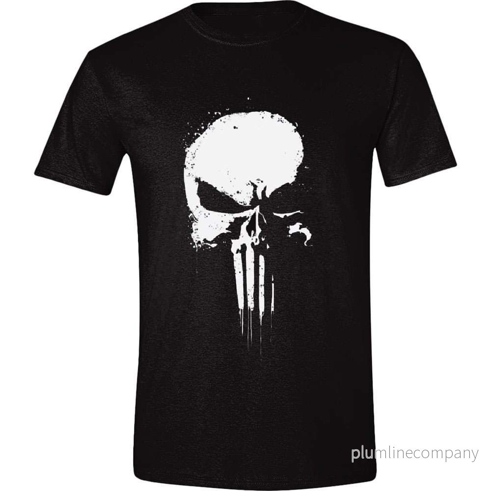 The Punisher T-shirt Series Skull