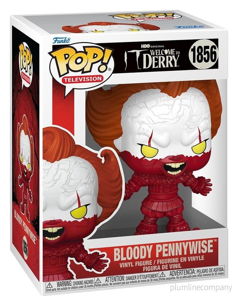 Det: Välkommen till Derry POP! Television Figur Bloody Pennywise 9 cm - Bild 3