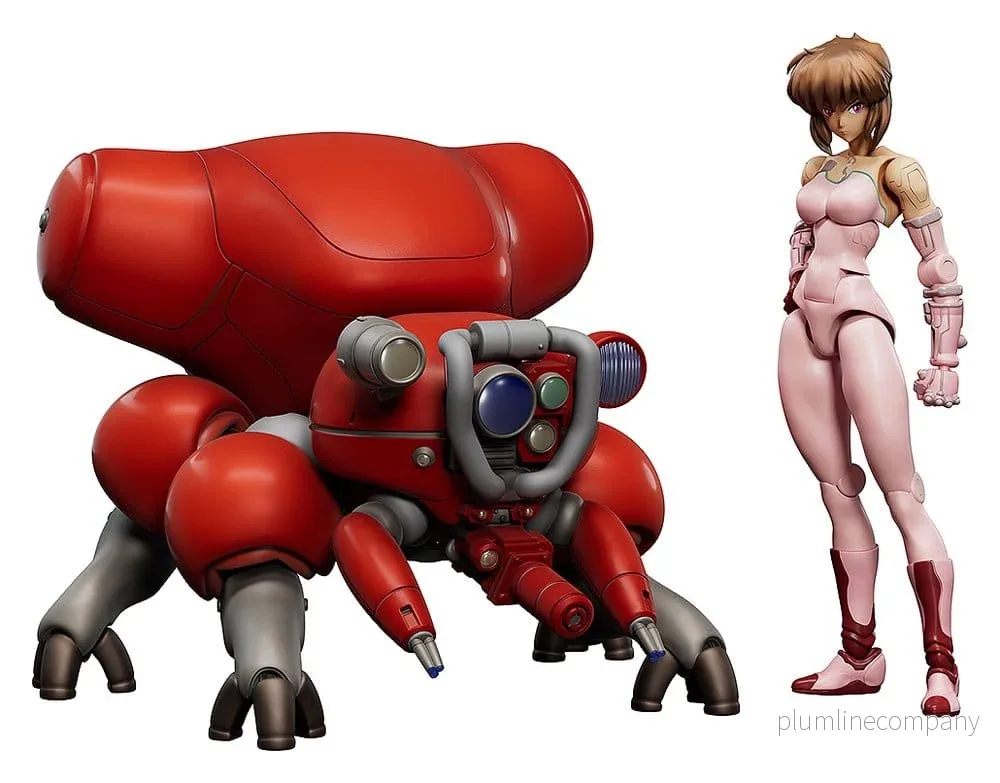 Ghost in the Shell PLAMAX minimum factory Plastmodellset Motoko Kusanagi med Fuchikoma 8 cm Ghost in the Shell PLAMAX minimum factory Plastmodellset Motoko Kusanagi med Fuchikoma 8 cm