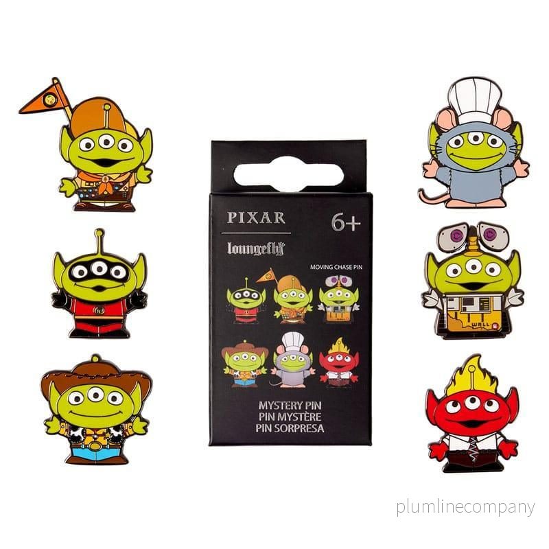 Pixar by Loungefly Emaljpins Blind Box Aliens Assortiment (12 stycken) Pixar by Loungefly Emaljpins Blind Box Aliens Assortiment (12 stycken)