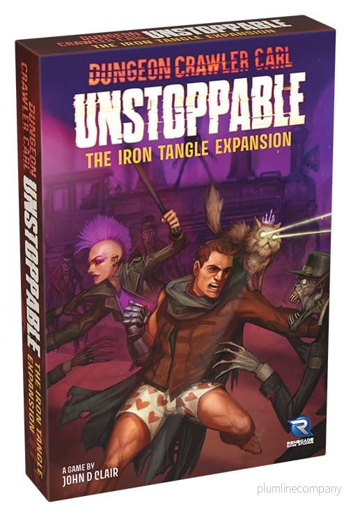 Dungeon Crawler Carl Oövervinnerlig: The Iron Tangle Expansion – Engelska versionen Dungeon Crawler Carl Oövervinnerlig: The Iron Tangle Expansion – Engelska versionen