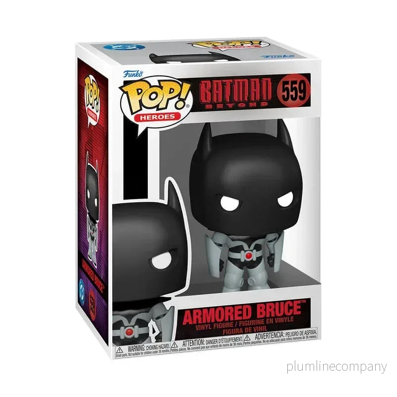 Batman Beyond POP! Heroes Vinyl Armored Bruce 9 cm - Bild 3