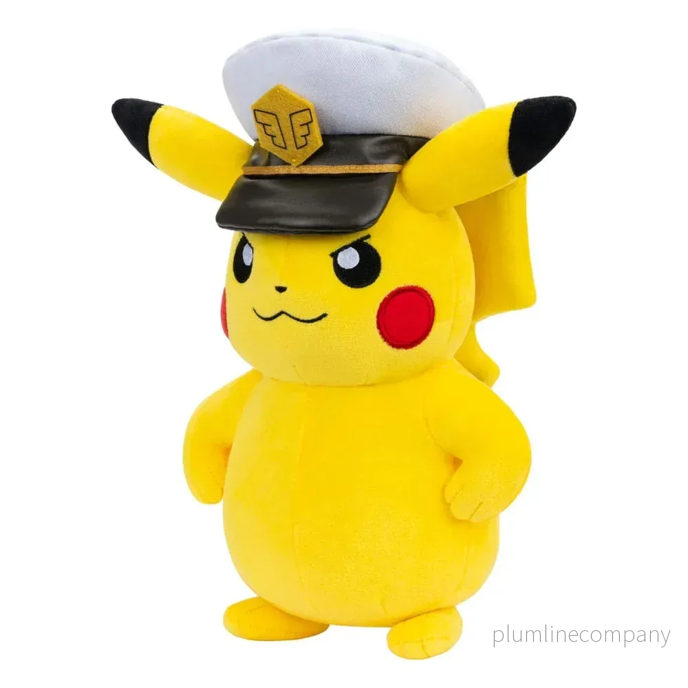 Pokémon gosedjur Captain Pikachu 20 cm - Bild 3