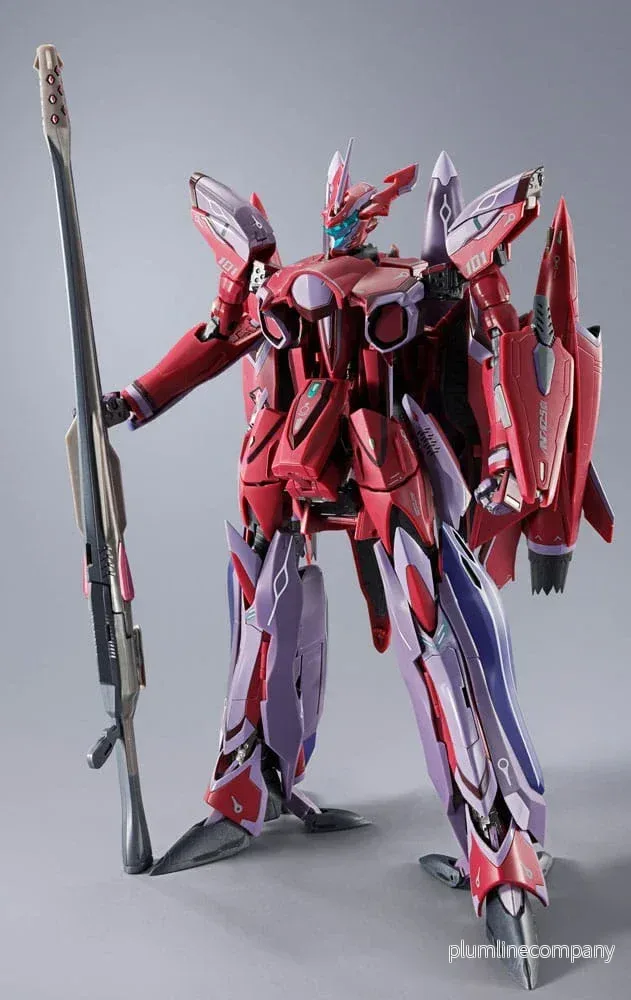 Macross Frontier DX Chogokin Action Figur VF-27 Gamma SP Super Lucifer Valkyrie Brera Sterne - Revival Ver. 25 cm - Bild 2