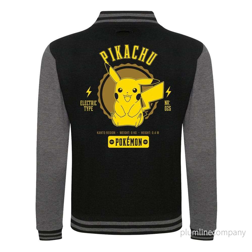 Pokémon Varsity Jacket Collegiate Pikachu - Bild 2