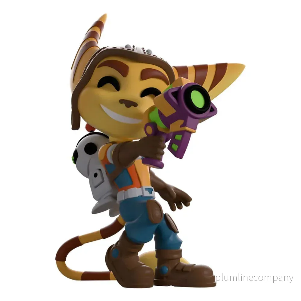 Ratchet & Clank Figur - Ratchet och Clank 10 cm