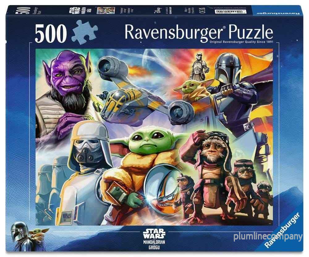 The Mandalorian och Grogu Pussel (500 Bitar) The Mandalorian och Grogu Pussel (500 Bitar)