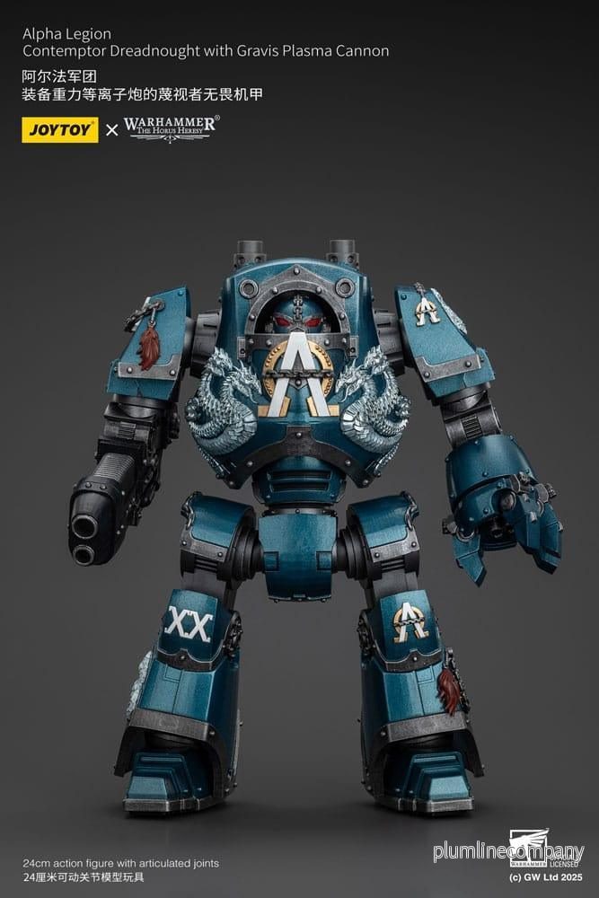 Warhammer The Horus Heresy Action Figur Alpha Legion Contemptor Dreadnought med Gravis Plasma Cannon 25 cm Warhammer The Horus Heresy Action Figur Alpha Legion Contemptor Dreadnought med Gravis Plasma Cannon 25 cm
