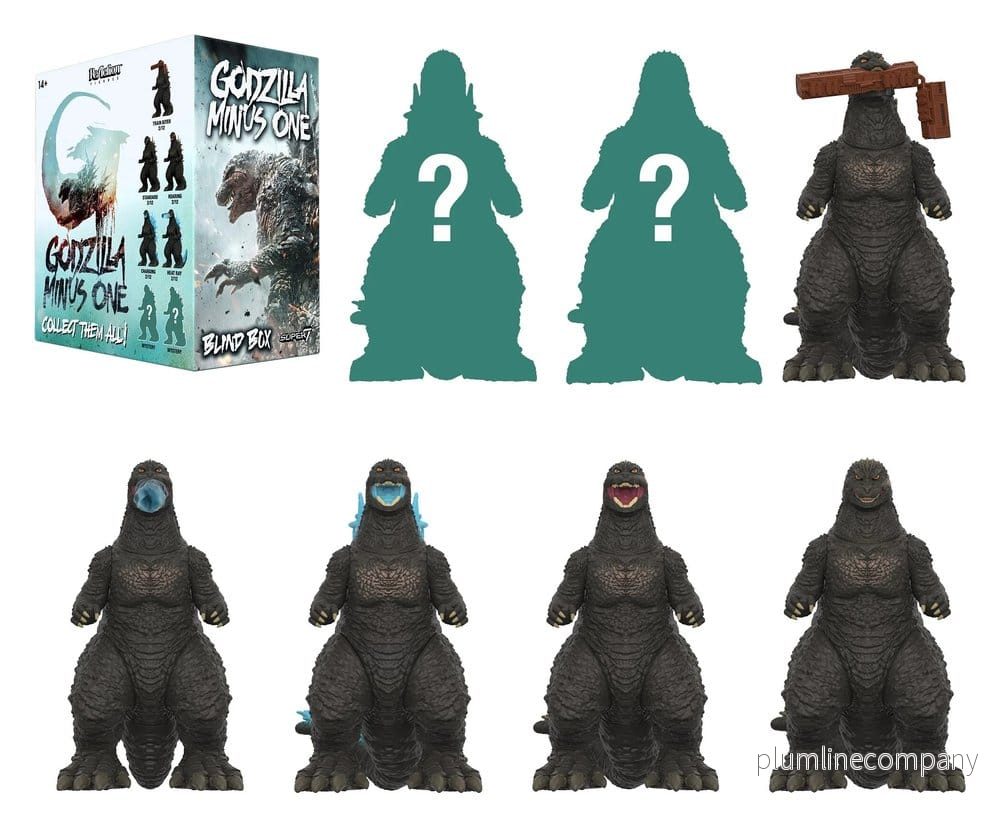 Godzilla Toho (Minus Ett) Actionfigur Blind Box Våg 8 Display (12) - Bild 3