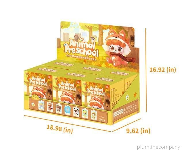 QKid: Djurförskola Serien Blind Box Figur 18 cm – Display (6) QKid: Djurförskola Serien Blind Box Figur 18 cm – Display (6)