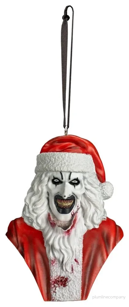 Terrifier 3 hängande trädprydnad Jultomte Art the Clown - Bild 2
