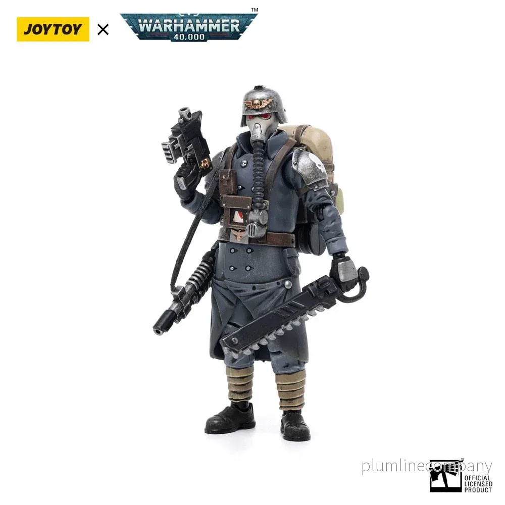 Warhammer 40k Action Figur 1/18 Death Korps of Krieg Veteran Squad Sergeant 10 cm - Bild 2