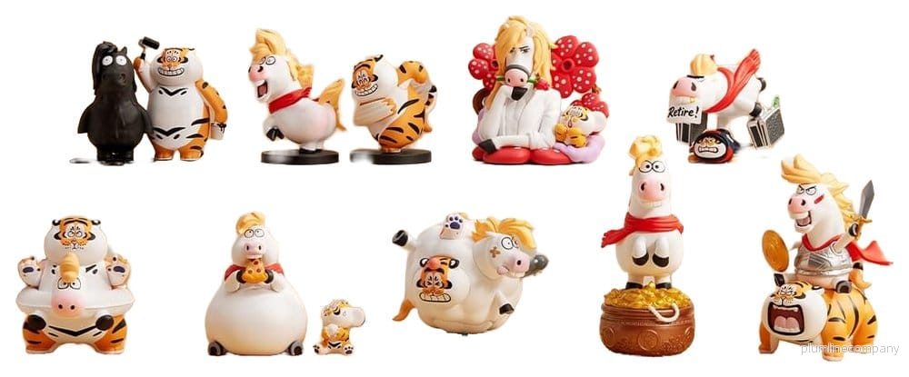 Alexander The Fat Tiger Blind Box Minifigurer The Real Crazy Horse Display (8) Alexander The Fat Tiger Blind Box Minifigurer The Real Crazy Horse Display (8)