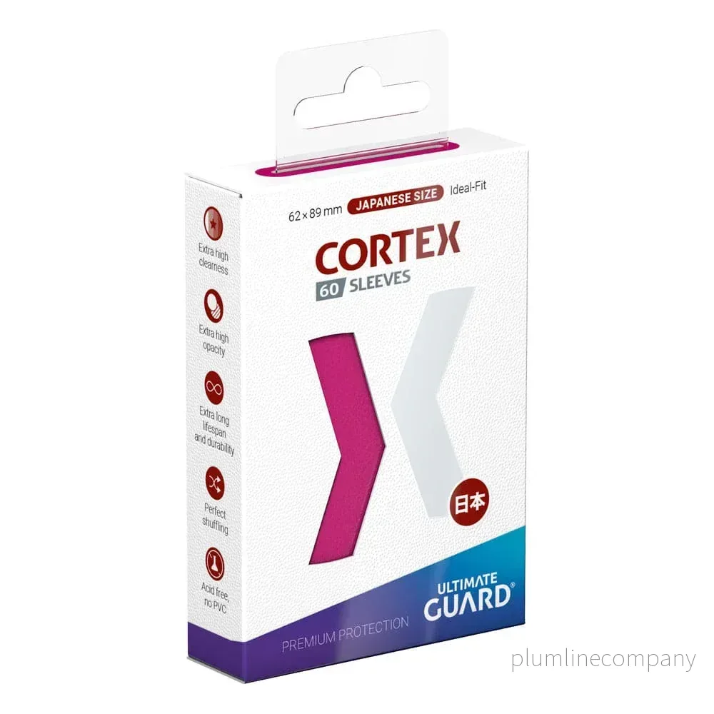 Ultimate Guard Cortex Sleeves Japanese Size (60) - Pink - Bild 2