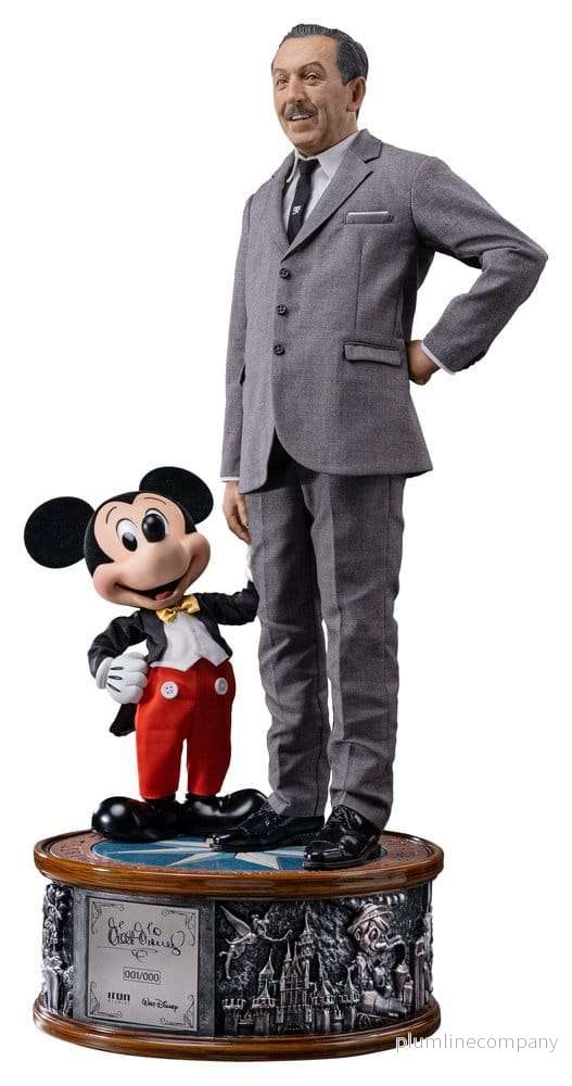 Disney Classics Legacy Replica Statue 1/4 Walt Disney & Mickey Mouse 59 cm - Bild 2