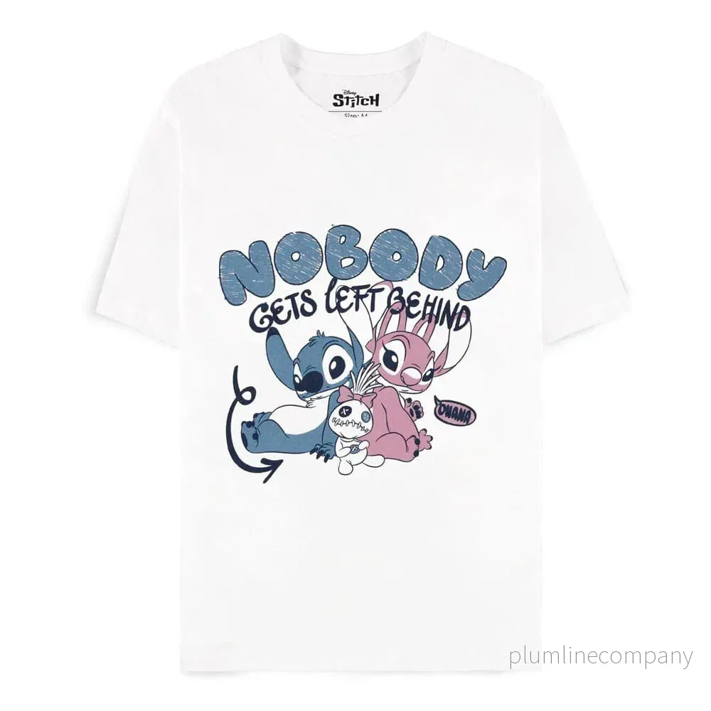 Lilo & Stitch T-shirt – Ingen Blir Lämnad Efter Lilo & Stitch T-shirt – Ingen Blir Lämnad Efter