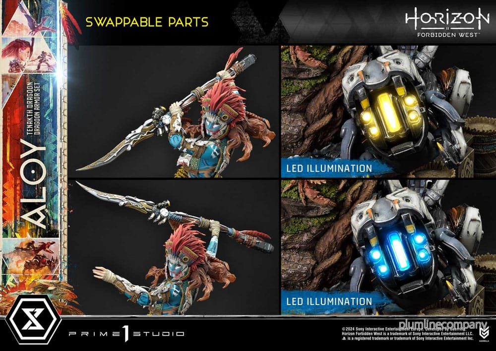 Horizon Forbidden West Ultimate Premium Masterline Series Staty 1/4 Aloy Bonus Version 69 cm - Bild 3