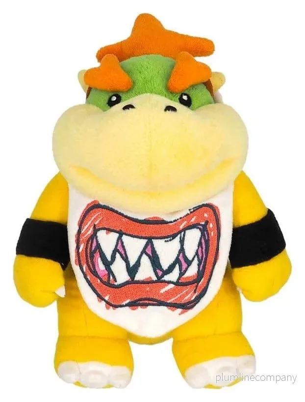 Super Mario gosedjur Bowser Jr. 19 cm - Bild 2