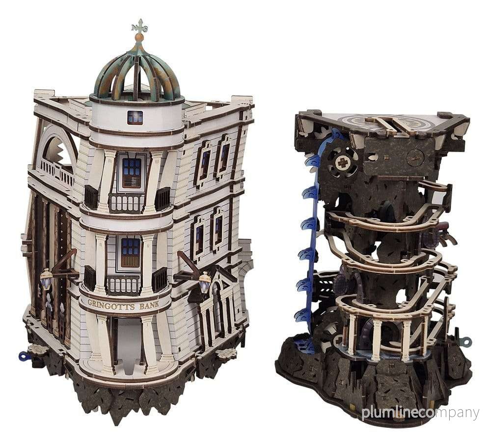 Harry Potter 3D-träpussel Gringotts Bank Marble Run - Bild 2