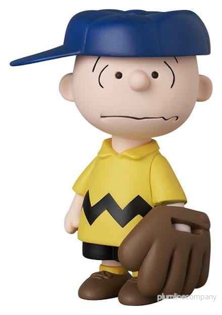 MLB × Peanuts UDF PVC-figur Los Angeles Dodgers Charlie Brown 9 cm MLB × Peanuts UDF PVC-figur Los Angeles Dodgers Charlie Brown 9 cm