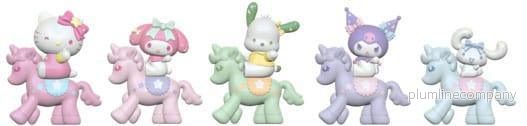 Sanrio Equestrian Series Mini Figures - Hello Kitty och Vänner Blind Box Display (12) - Bild 2