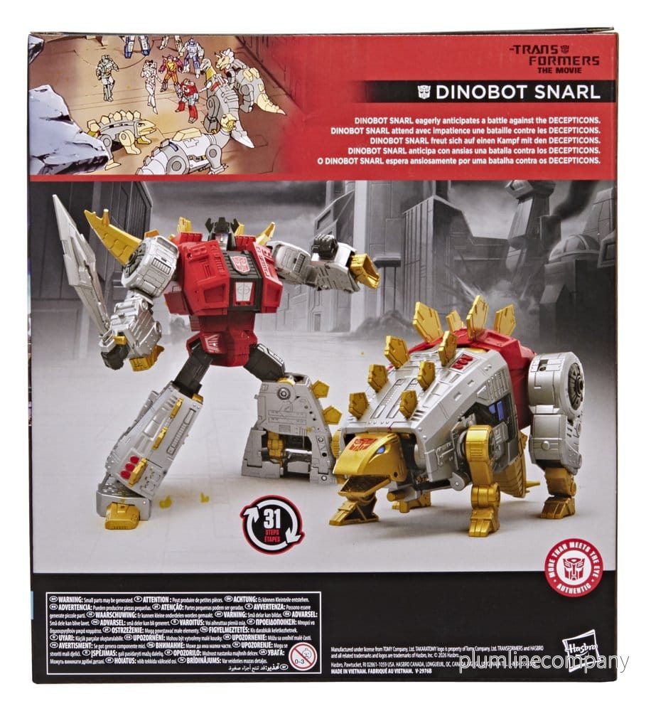 Transformers: The Movie Studio Series Ledarklass Action Figur Dinobot Snarl 20 cm - Bild 3