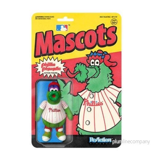 MLB Mascot ReAction Action Figure Philadelphia Phillies Phillie Phanatic 10 cm MLB Mascot ReAction Action Figure Philadelphia Phillies Phillie Phanatic 10 cm