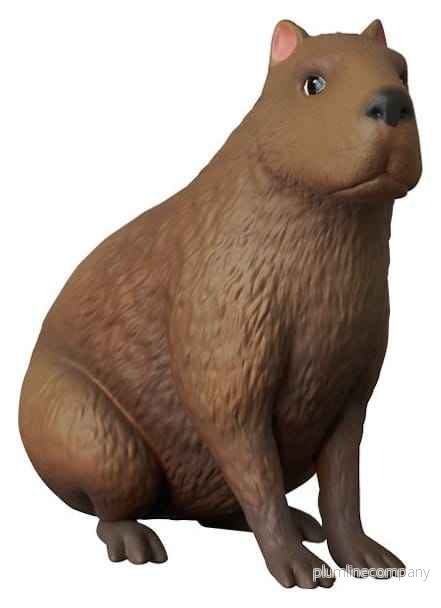 Flow UDF PVC-figur Kapybara - Bild 3