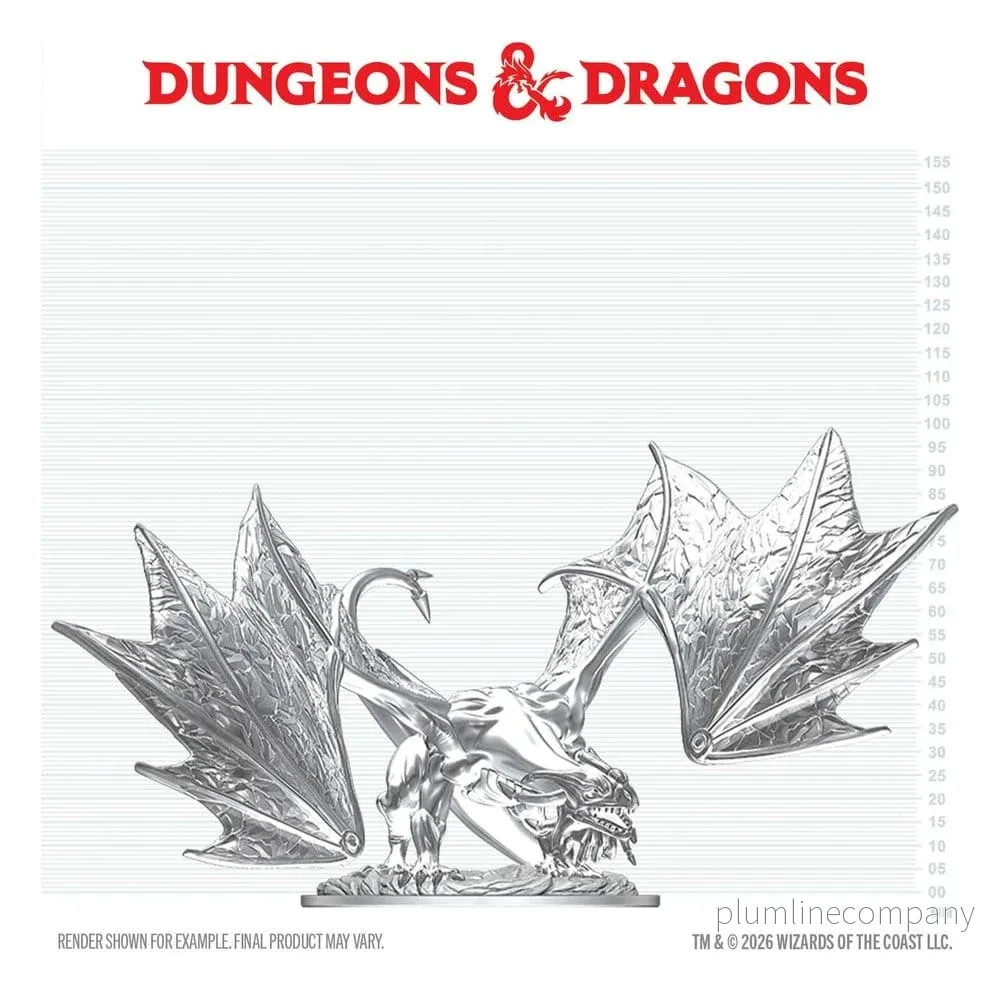 Dungeons & Dragons Nolzur's Marvelous Miniatures Omålade Miniatyr Ung Safirdrake 20 cm - Bild 3