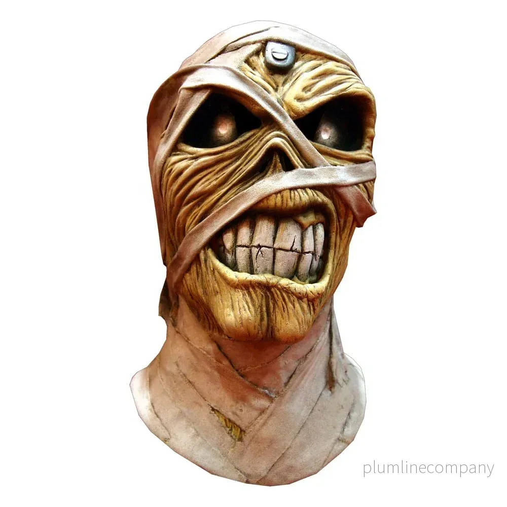 Iron Maiden Latex Mask Powerslave Mummy – Officiell Merchandise Iron Maiden Latex Mask Powerslave Mummy – Officiell Merchandise