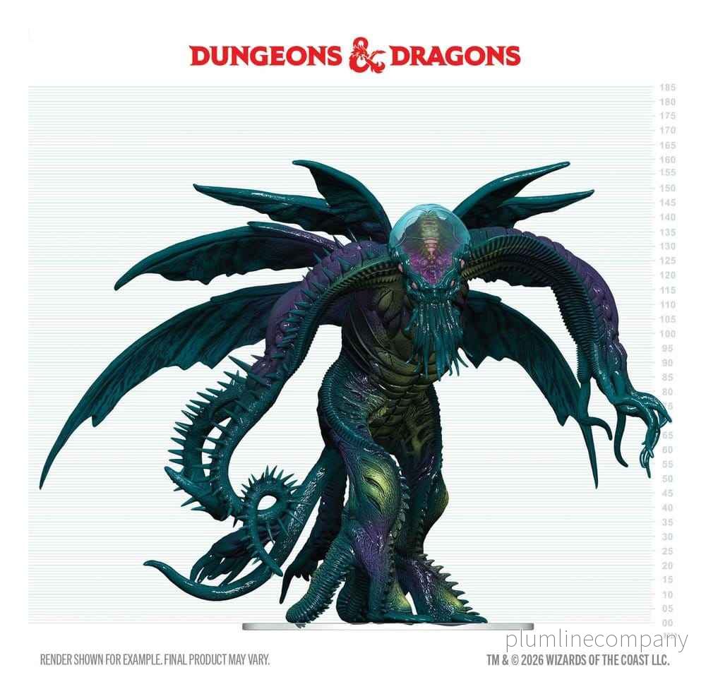 D&D Ikoner från Världarna Förmålsmålade Miniatyrer Cthulhu 20 cm - Bild 3
