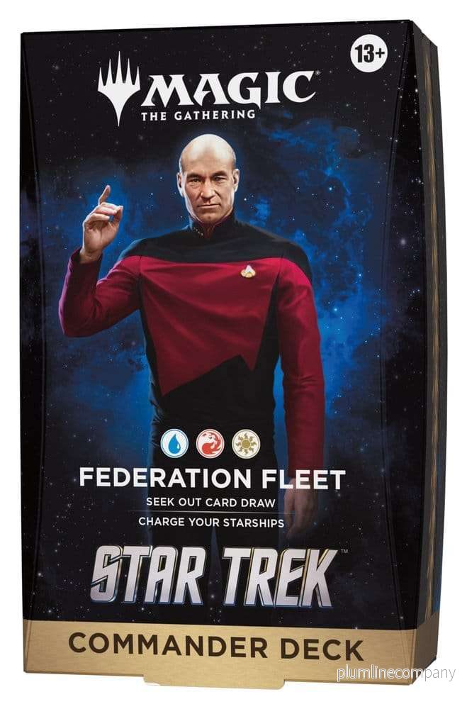 Magic: The Gathering Star Trek Commander Decks Case (4) engelska - Bild 2