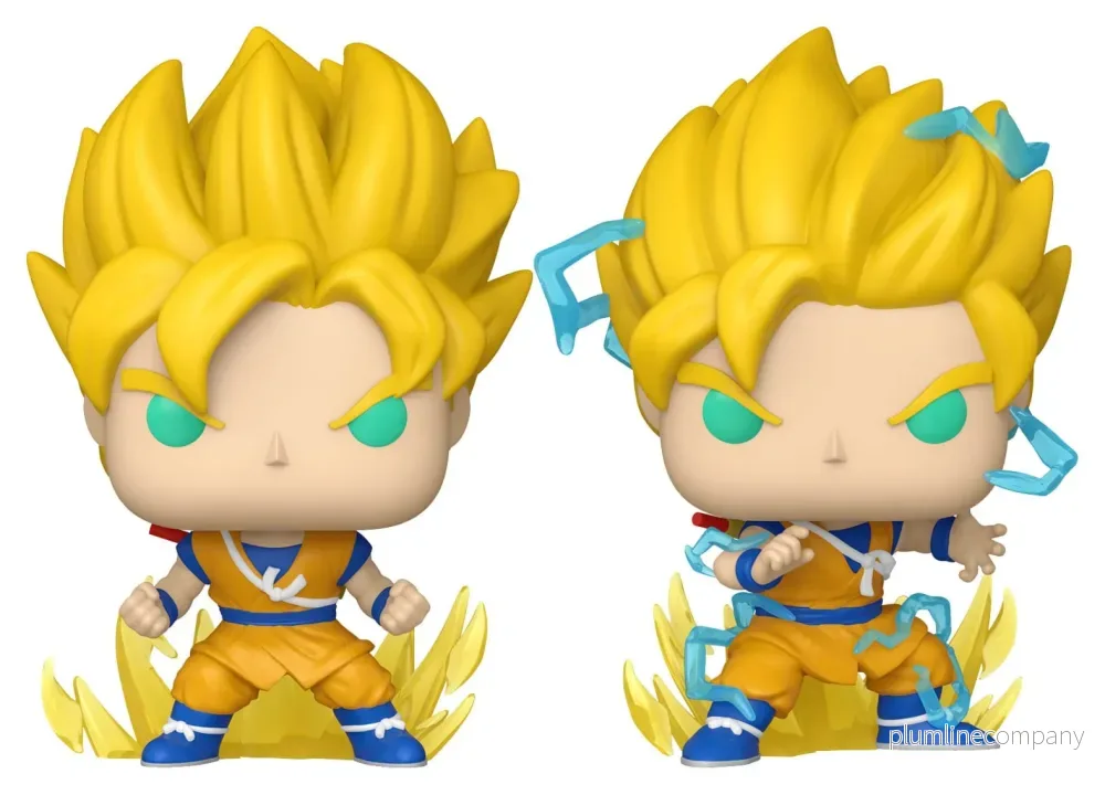 Dragon Ball Daima POP! Animation Figur SS Son Goku med Chase 9 cm Assortiment (6) - Bild 2