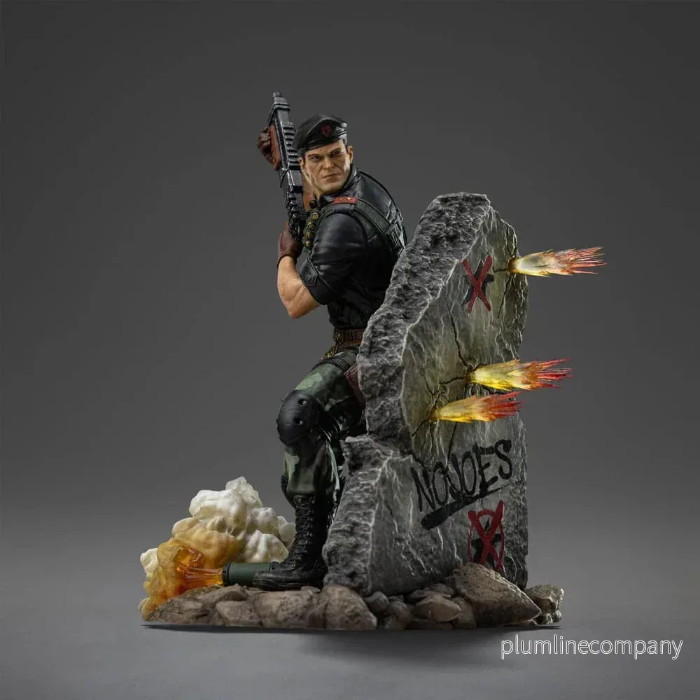GI Joe Art Scale Figur 1/10 Flint 19 cm - Officiellt Licensierad Samlarfigur - Bild 3