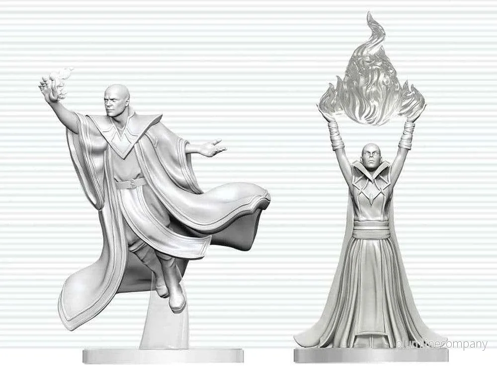 Dungeons & Dragons Nolzur’s Marvelous Miniatures Omålade Red Wizard Mage & Archmage 14 cm Dungeons & Dragons Nolzur’s Marvelous Miniatures Omålade Red Wizard Mage & Archmage 14 cm