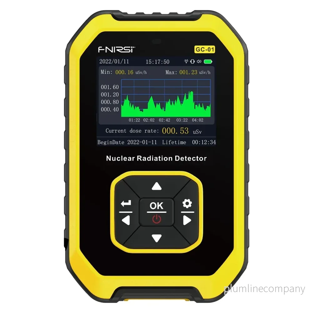 FNIRSI GC-01 Geigermätare – Dosimeter med LCD Display