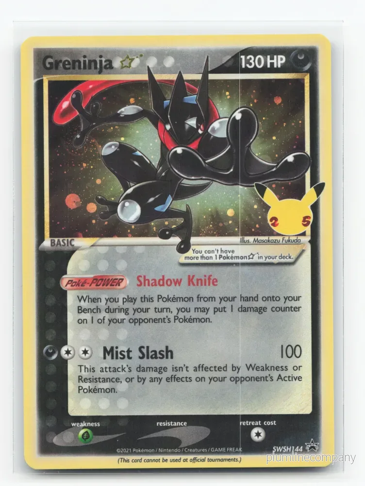 Greninja ☆ SWSH144 – SWSH Black Star Promos Greninja ☆ SWSH144 – SWSH Black Star Promos