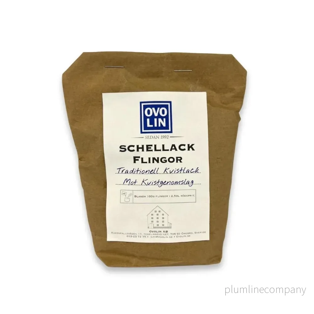 Schellackflingor 1 kg